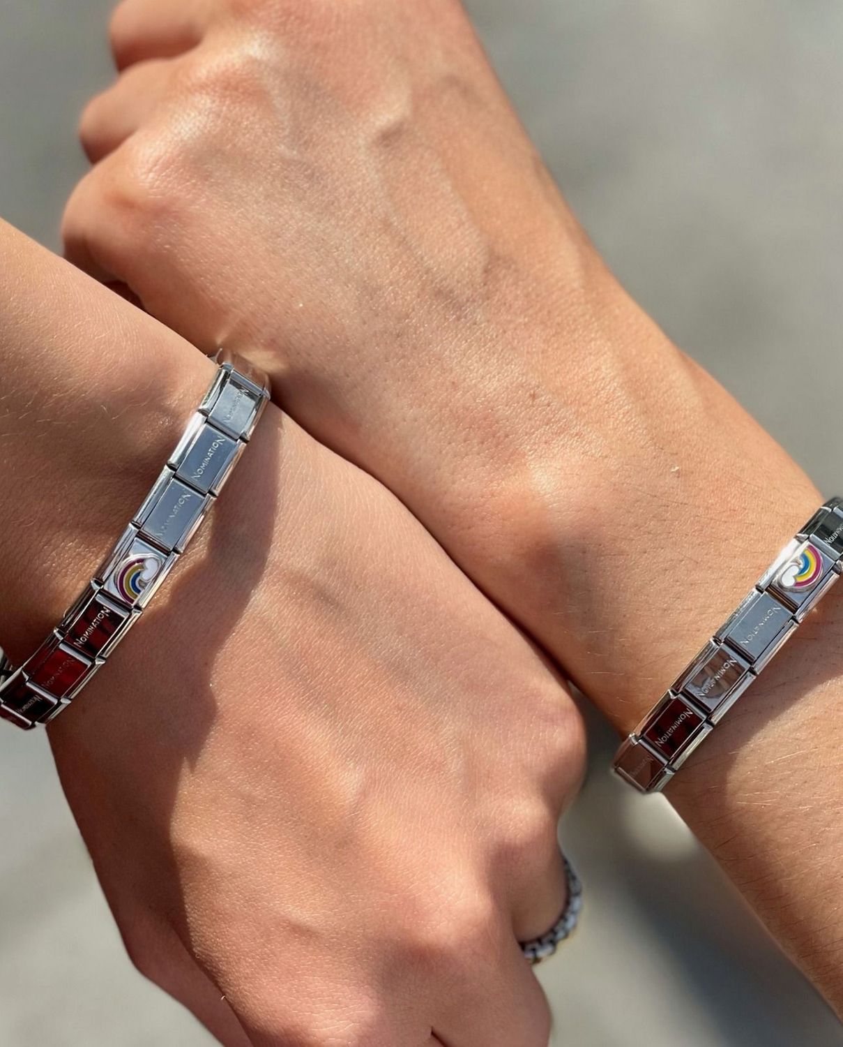 Bransoletka Nomination Composable z Tęczą DIA-BRA-NOM-339236 20.jpg